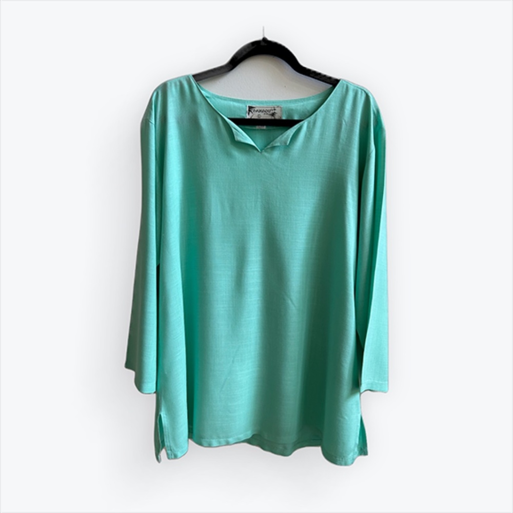 BAMBOU Tunic 100% Bamboo, Very Soft, Size Large